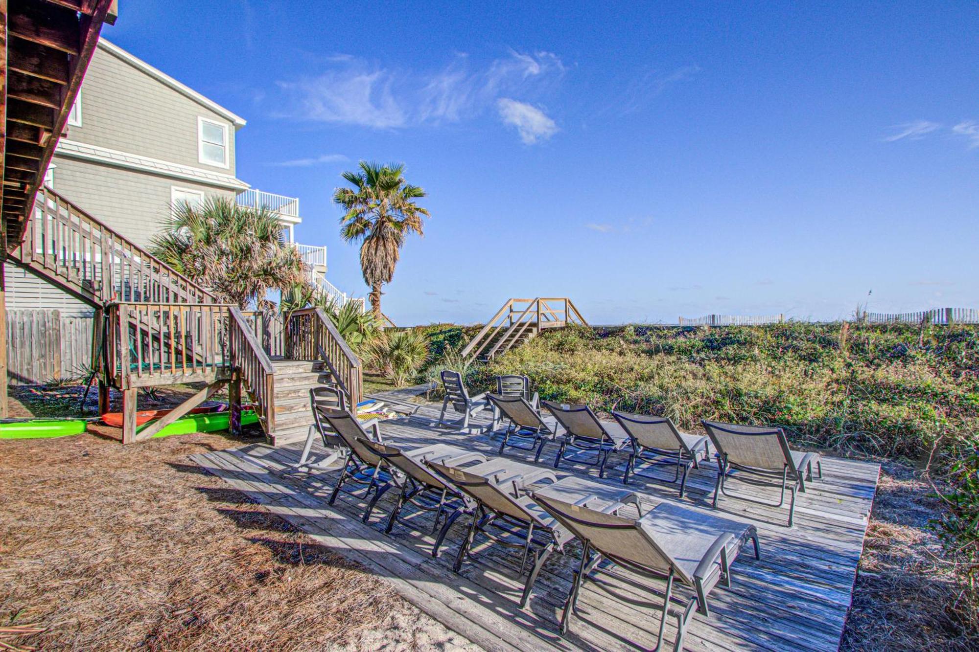 Just Beachy Villa Folly Beach Exterior photo