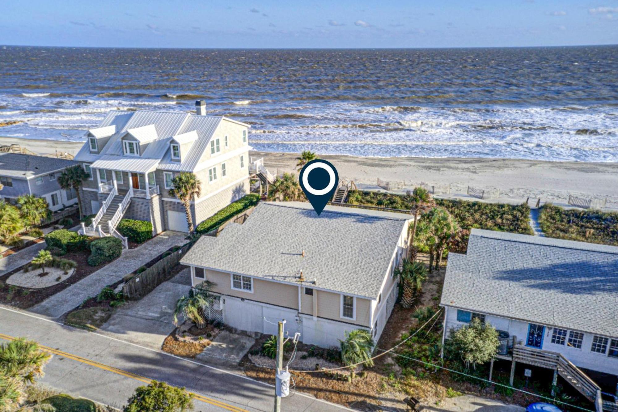 Just Beachy Villa Folly Beach Exterior photo